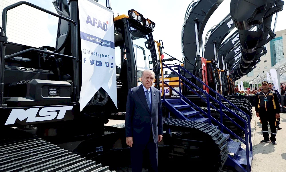 Cumhurbaşkanı Sayın Recep Tayyip Erdoğan MST İş Makinaları