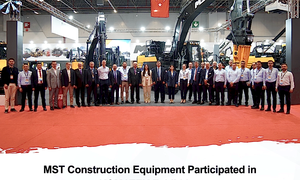 MST Construction Equipment Participated in KOMATEK Exhibition
