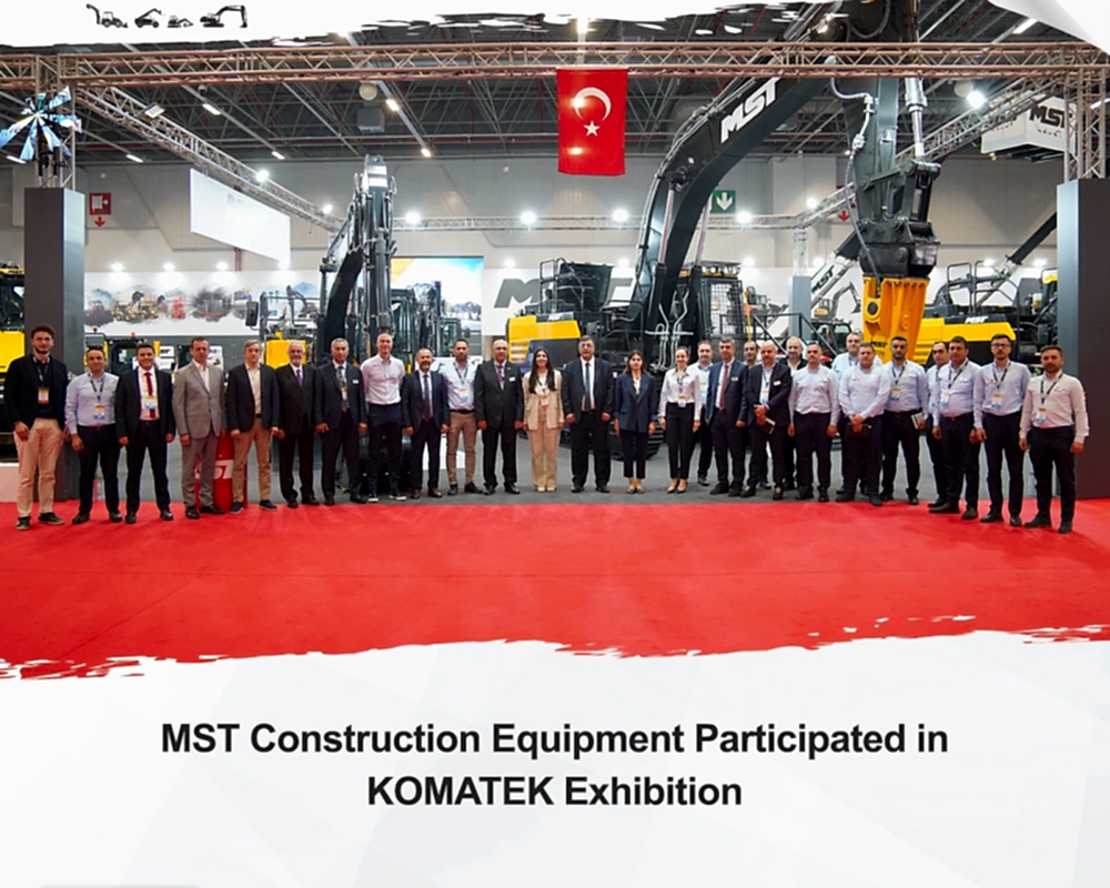 MST Construction Equipment Participated in KOMATEK Exhibition