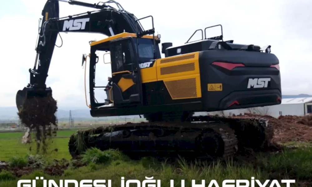 MST İş Makinaları Ekskavatör M220LC ve M300LC (Gündeşlioğlu Hafriyat)