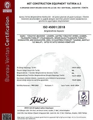 MST - ISO 45001:2018