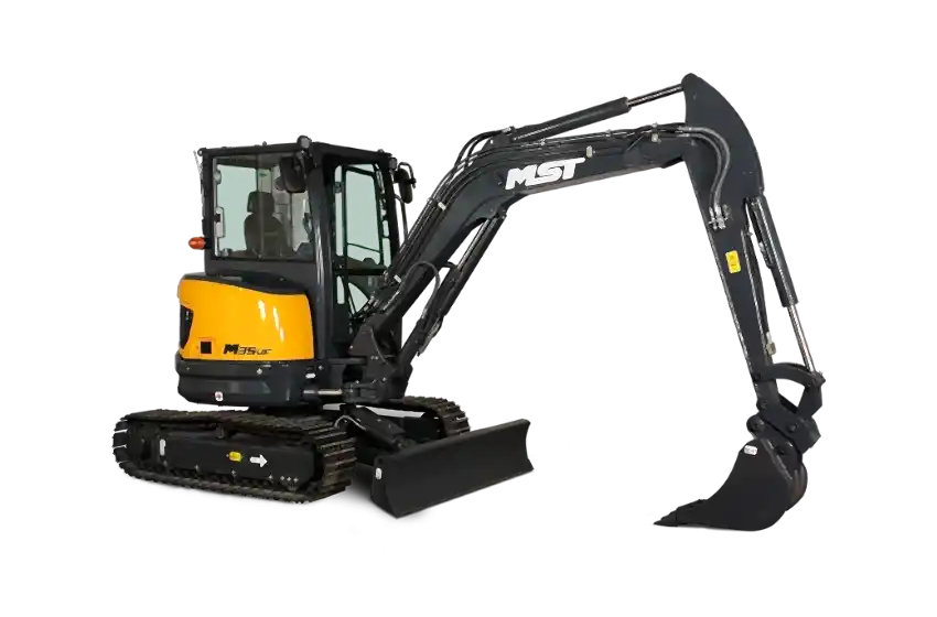 MST M35UF mini excavators
