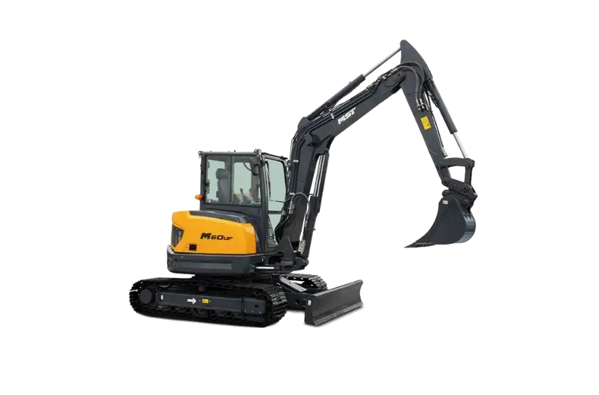 MST M60UF mini excavators